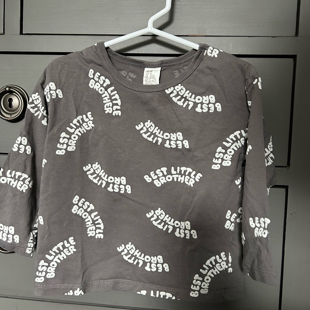 H&M Best Little Brother Shirt
